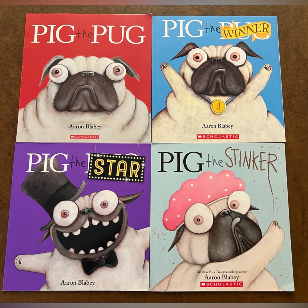 Scholastic 'Pig the Pug' Collection - 4 Books for Young Readers